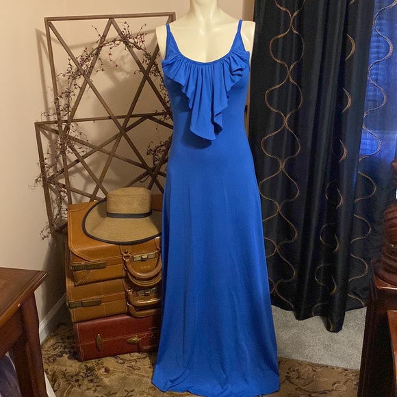 From older collection. Around 2014. Ruffle Trim Maxi by Venus. - Picture 2 of 6